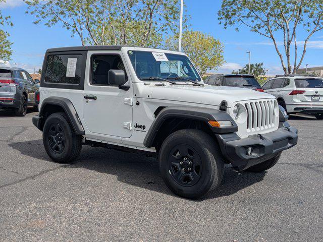 Photo of 2023 Bright White Clearcoat Jeep Wrangler