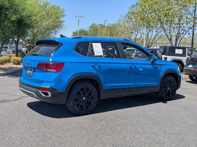Photo of 2022 Blue Volkswagen Taos