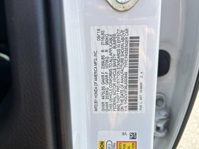 Photo of 2020 Platinum White Pearl Honda Accord