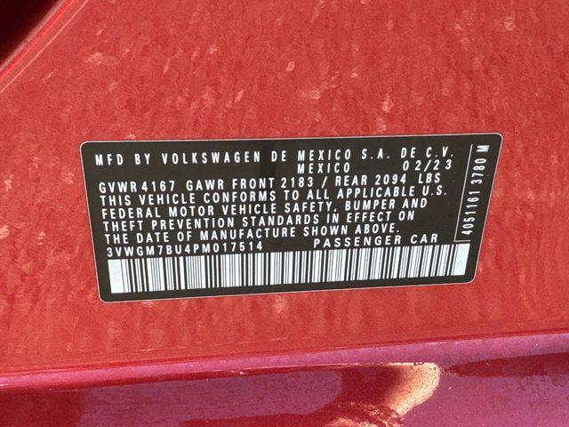 Photo of 2023 Kings Red Metallic Volkswagen Jetta