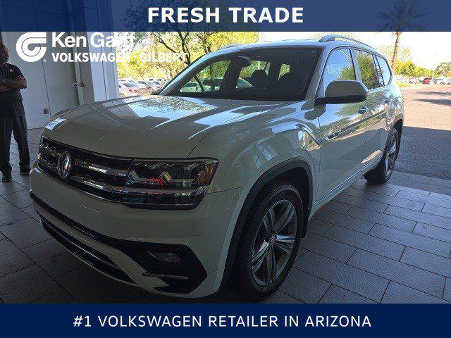 Photo of 2019 Pure White Volkswagen Atlas