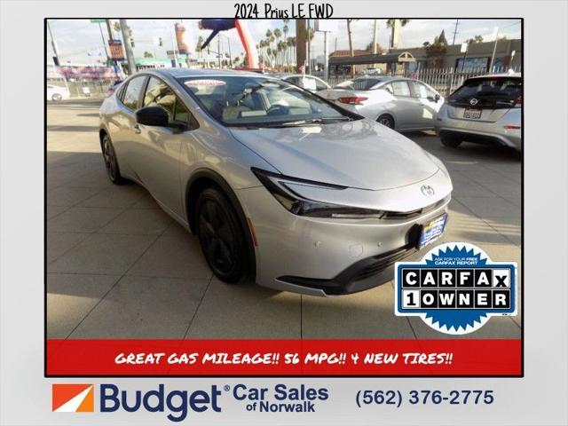 Photo of 2024 Silver Toyota Prius