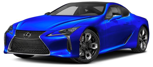 Blue 2025 Lexus LC 500h