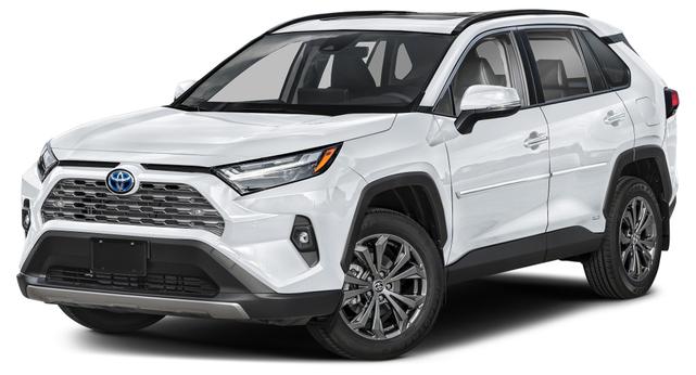 Photo of 2025 White Toyota RAV4 Hybrid