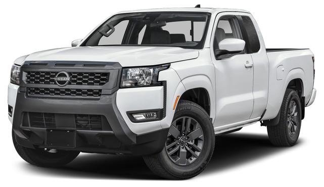 Photo of 2025 Glacier White Nissan Frontier
