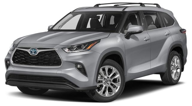 Gray 2025 Toyota Highlander Hybrid