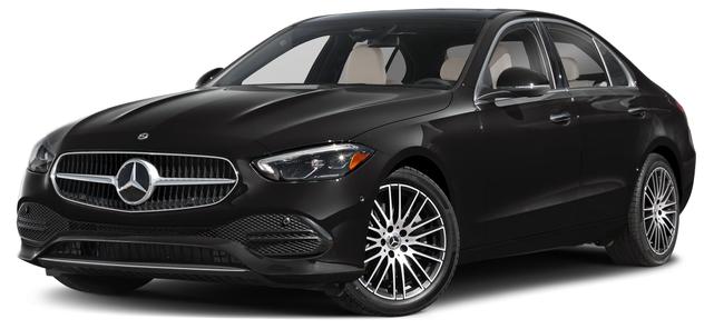 Black 2025 Mercedes-Benz C-Class
