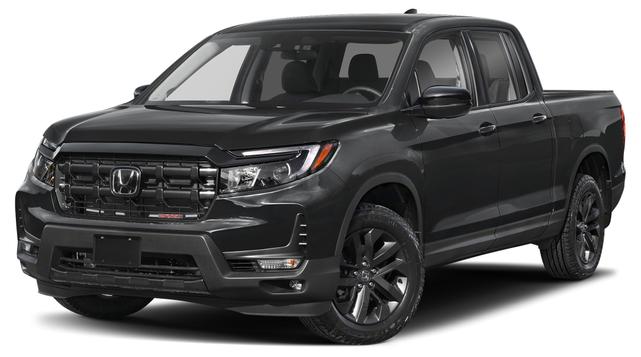 Black 2025 Honda Ridgeline