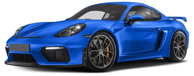 Blue 2025 Porsche 718 Cayman