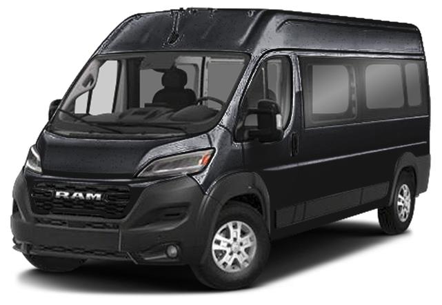 Black 2026 RAM ProMaster 2500 Window Van