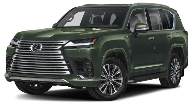 Green 2024 Lexus LX 600