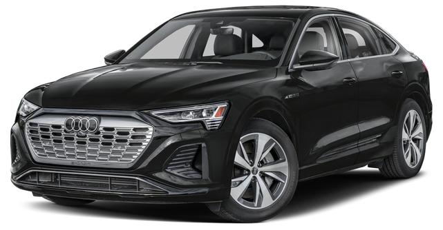Black 2025 Audi Q8 e-tron Sportback