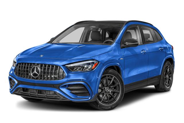 Blue 2026 Mercedes-Benz AMG GLA 35