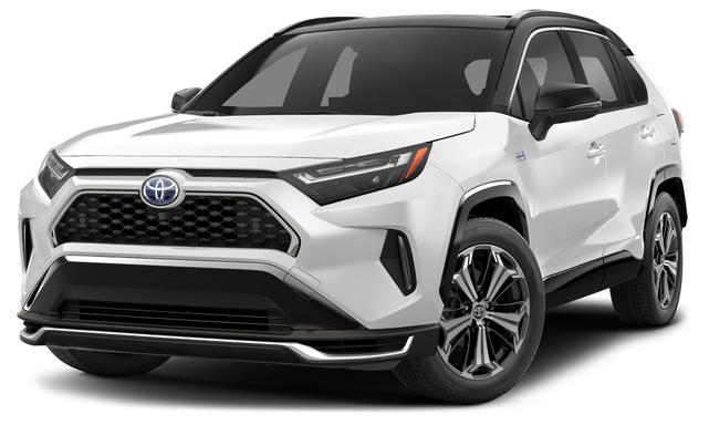 Photo of 2024 Wind Chill Pearl/Midnight Black Metallic Toyota RAV4 Prime