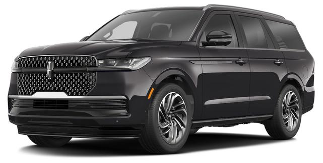 Photo of 2025 Chroma Caviar Dark Gray Metallic Clearcoat Lincoln Navigator
