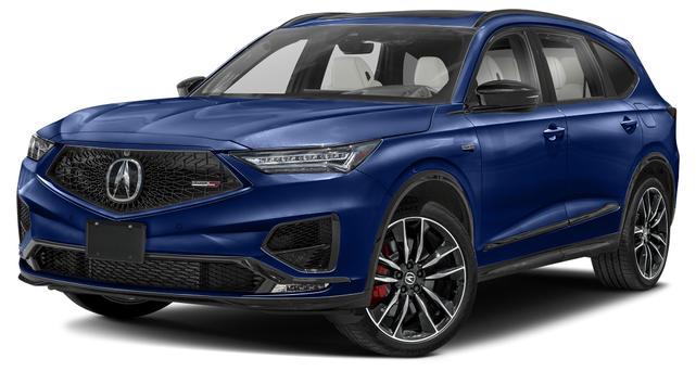 Blue 2024 Acura MDX