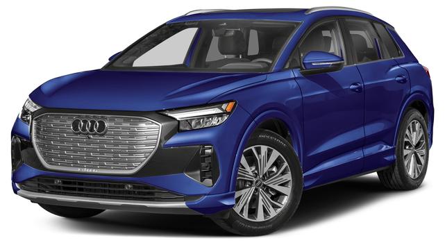 Blue 2025 Audi Q4 e-tron