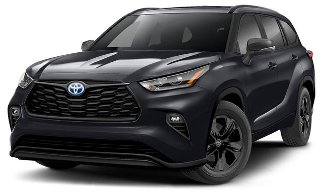 Black 2024 Toyota Highlander Hybrid