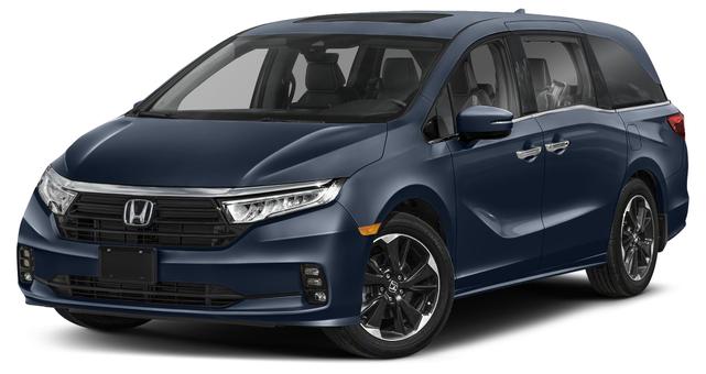 Blue 2024 Honda Odyssey