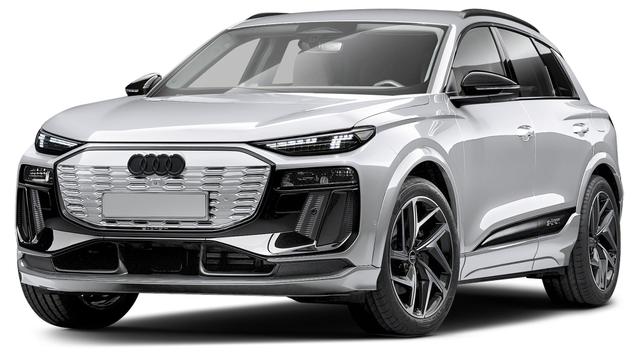 Photo of 2025 Glacier White Metallic Audi Q6 e-tron