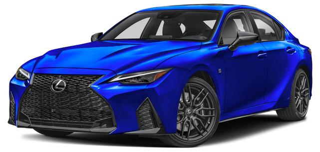 Blue 2024 Lexus IS 500