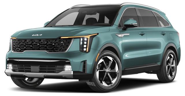 Photo of 2025 Cityscape Green Kia Sorento Plug-In Hybrid