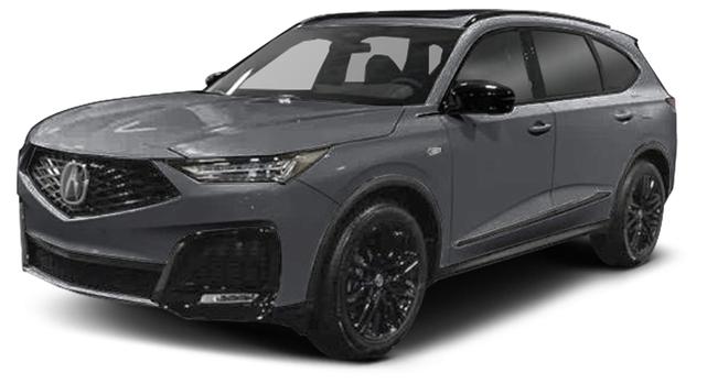Photo of 2025 Liquid Carbon Metallic Acura MDX