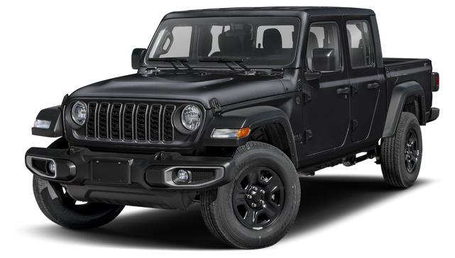 Black 2025 Jeep Gladiator