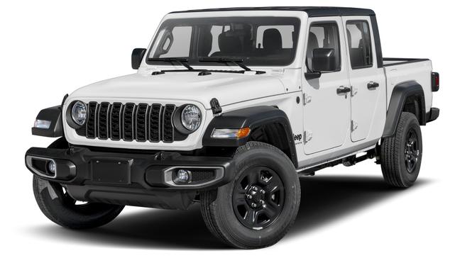 Photo of 2025 Bright White Clearcoat Jeep Gladiator