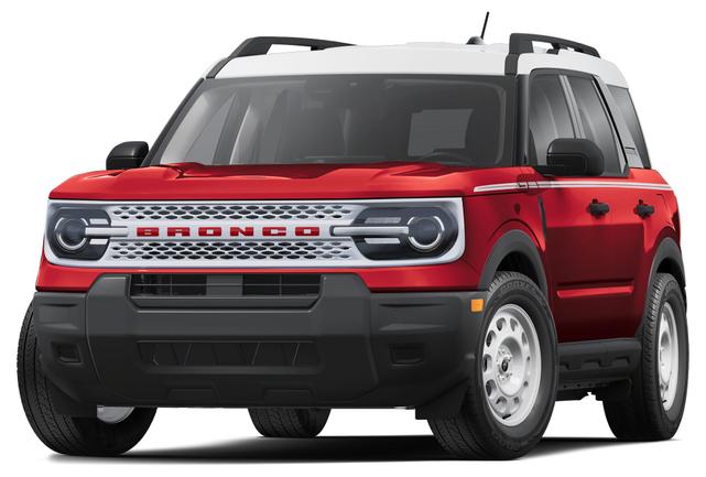 Photo of 2025 Ruby Red Metallic Tinted Clearcoat Ford Bronco Sport