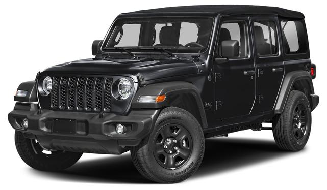 Black 2025 Jeep Wrangler