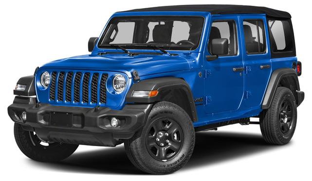 Blue 2025 Jeep Wrangler