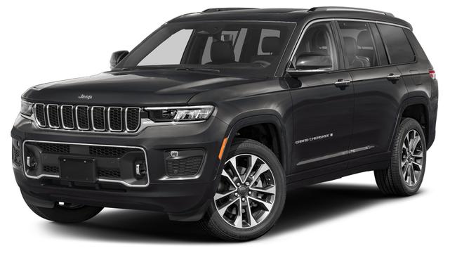Photo of 2025 Diamond Black Crystal Pearlcoat Jeep Grand Cherokee L