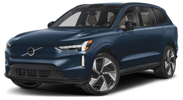 Blue 2025 Volvo EX90