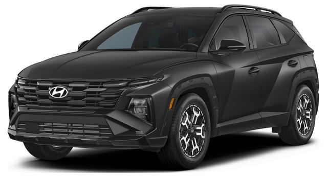 Black 2025 Hyundai TUCSON