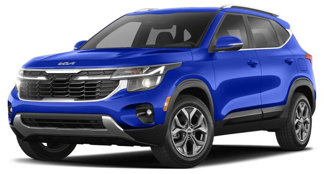 Blue 2024 Kia Seltos