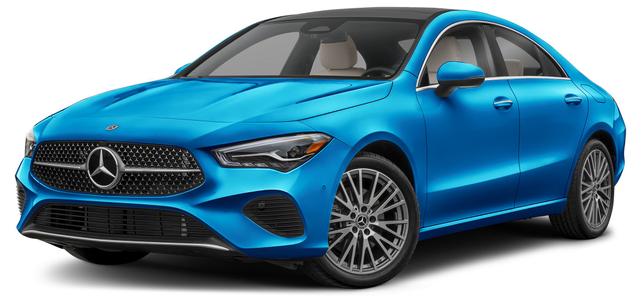 Blue 2026 Mercedes-Benz CLA 250