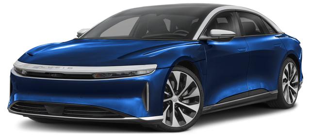 Blue 2025 Lucid Air