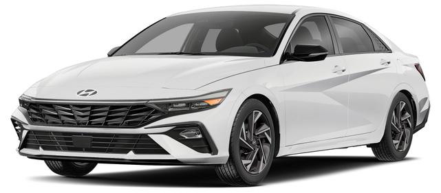 Photo of 2025 White Hyundai ELANTRA HEV