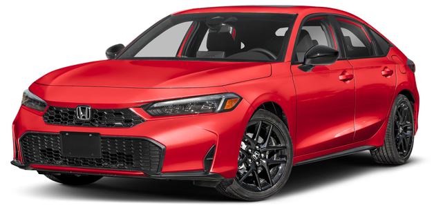 Photo of 2025 Rallye Red Honda Civic Hybrid