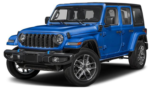Photo of 2025 Hydro Blue Pearl Coat Jeep Wrangler 4xe