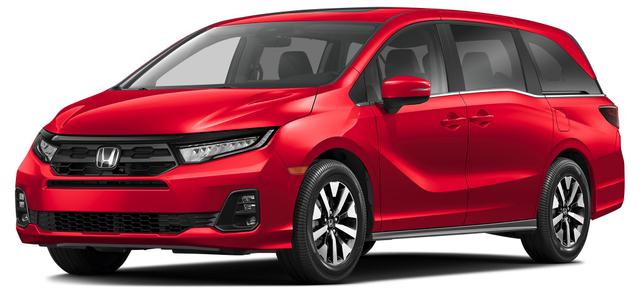 Photo of 2025 Radiant Red Metallic II Honda Odyssey