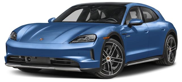 Blue 2026 Porsche Taycan Cross Turismo