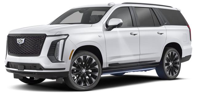 Photo of 2025 Crystal White Tri-Coat Cadillac Escalade
