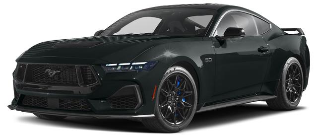 Black 2024 Ford Mustang