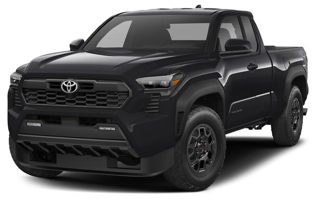 Black 2025 Toyota Tacoma