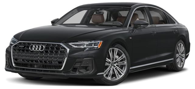 Black 2025 Audi A8