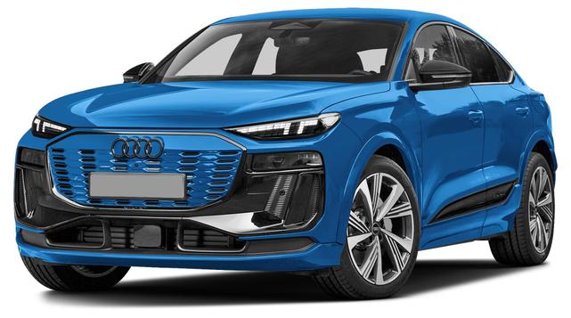 Blue 2025 Audi SQ6 e-tron Sportback