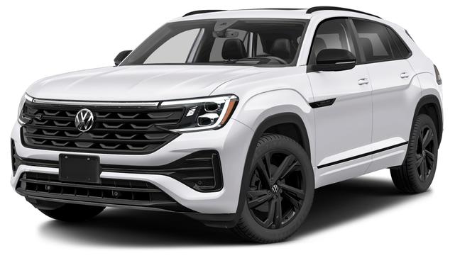 Photo of 2025 Opal White Pearl Volkswagen Atlas Cross Sport
