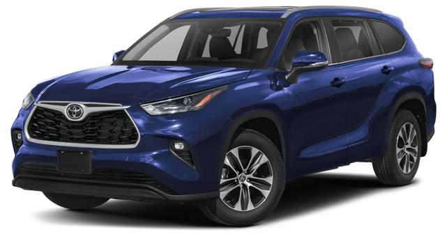 Blue 2026 Toyota Highlander